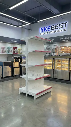 Double Sided Supermarket Shelves