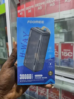 Foomee 30,000mah Powerbank With Surge Protection