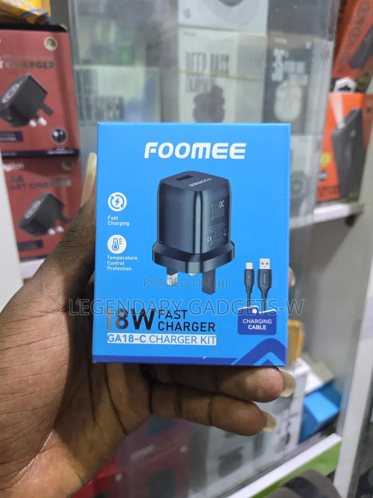 Foome 18w Charger With Cable Type-c