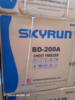 Skyrun 200litres Deep Freezer