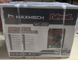 Maxmech Wg-200i Welding Generator Start & Weld