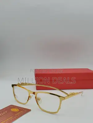 Stylish See Through Corporate Men's Glasses