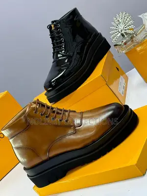 Louis Vuitton Leather Ankle Boots