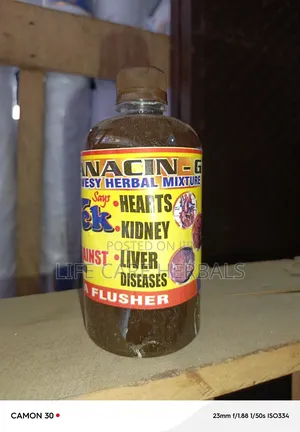 Heart Kidney Liver Herbal Solution 500mil