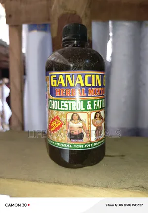 Cholesterol. And Fat Burner Herbal Solution Ghanacin