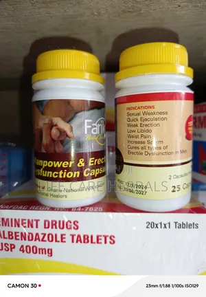 Man Power and Erectile Dysfunction Herbal Capsule