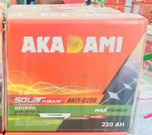 220a Tubular Battery Akadami