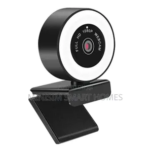 2mp Rotatable Webcam With Mini Ring Light