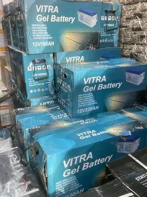 220ah 12v Vitra Gel Battery (Dry Cell)
