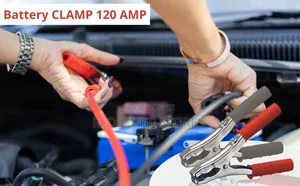 Heavy Duty Battery Clamp 1200 Amp.(Pack of 4 Pcs) (Black Red Grip)