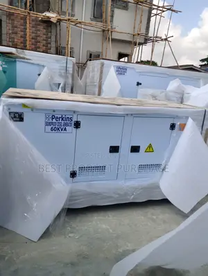 Brand New 60kva Soundproof Perkins 1103 Engine - Three-Phase, 50hz, Ac