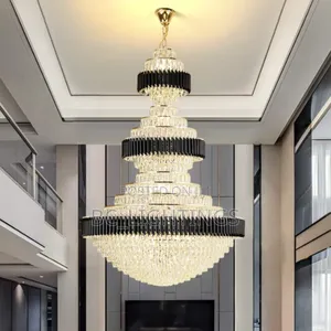Luxury Crystal Chandelier Light 800mm 3 Steps