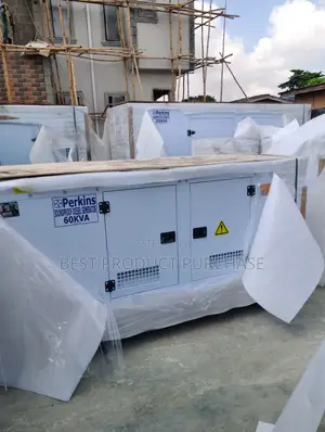 60kva Perkins Diesel Silent Generator - Prime Power Rated,