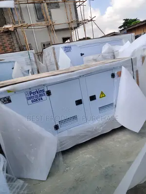 Ew Arrival: 60kva Soundproof Perkins Genset - Copper Wiring, 400/230v,