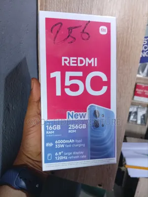 New Xiaomi Redmi 15C 4G 256 GB Red