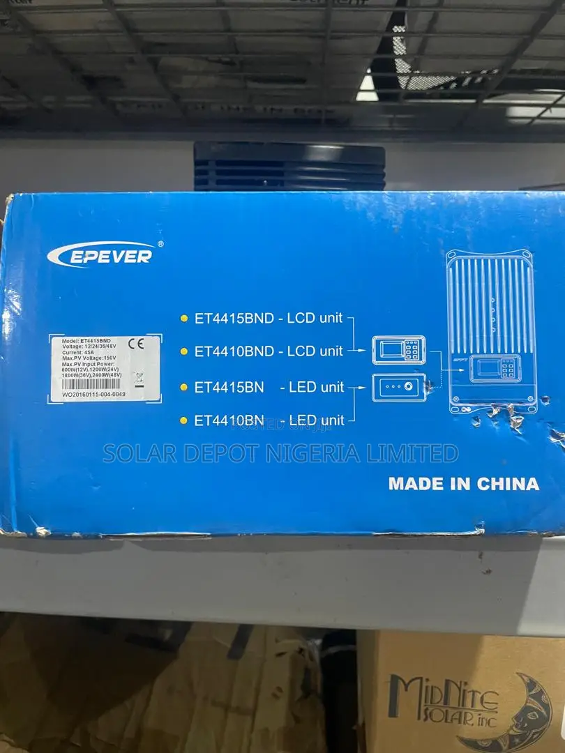 45a Epever MPPT Solar Charge Controller
