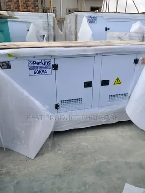 New 60kva Silent Perkins Diesel Set - Water-Cooled, 50hz,