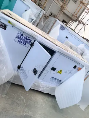 60kva Perkins Canopy Genset for Sale - 48kw Prime, Three-Phase