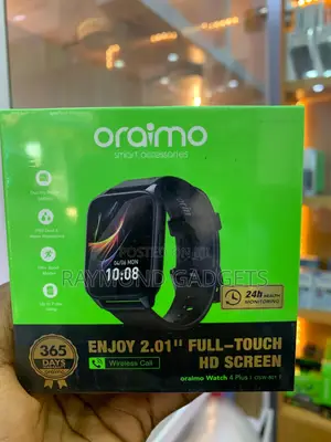 Oraimo Watch 4 Plus Osw-801 – 2.01” Hd, Wireless Call, Ip68