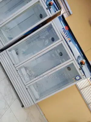 New Polystar 1055l 3-Door Glass Showcase Fridge – 2025 Model
