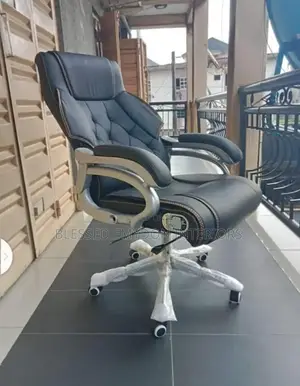 Executive Reclining Leather Elegant Office Chair