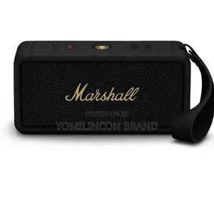 Marshall Middleton Portable Bluetooth Speaker, Black