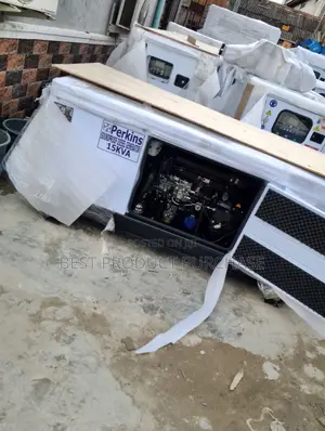 Reliable 15kva Perkins Silent Diesel Set - 4.1l Fuel/Hour, Soundproof