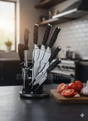 Kitchen Knives and Peeler Set
