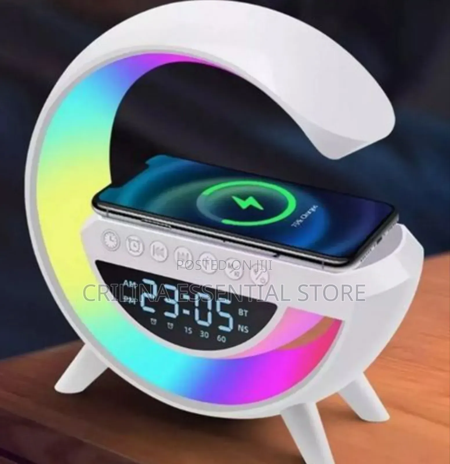Led Wireless Charging Speaker