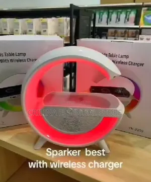 Led Wireless Charging Speaker