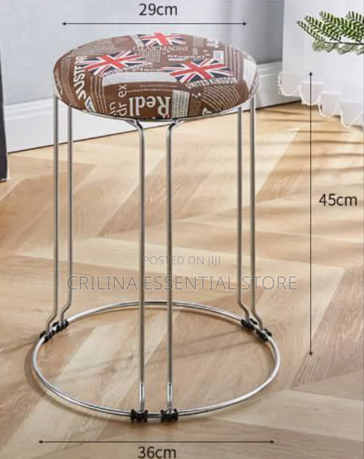 Chair / Stool With Designs