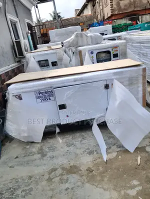 Super-Quiet 15kva Perkins Gen Unit - Stamford Alternator, Low Fuel Cos