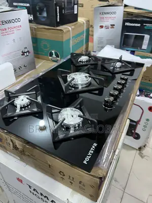 Polystar Pv-Hb5g5848 Ultra-Stable 5 Burner Gas Cooker Hob