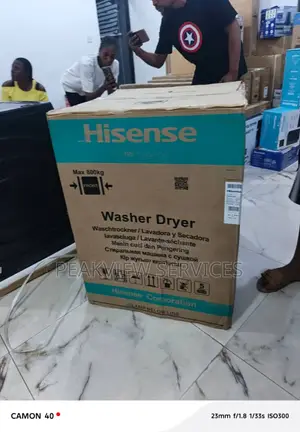 Hisense Front Loader 12kg Dual Function Washer