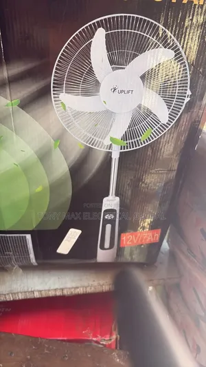 Solar Fan All in One Dc Fan With Panel, Bulbs Mp3 Player/Fm