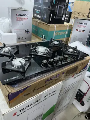 Polystar Pv-Hb5g5848 Heat Guard 5 Burner Gas Hob Safe Design