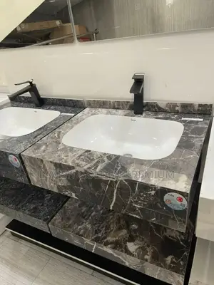 Marble Ceramic Cabinet Basin 60cm by 50cm