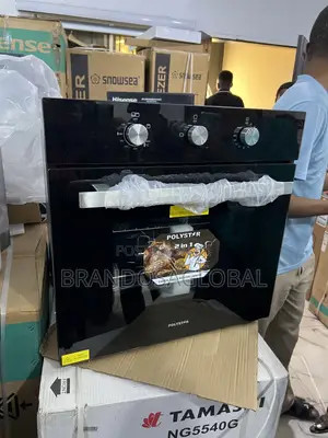 Polystar 60cm Built-in Electric and Gas Oven With Grill