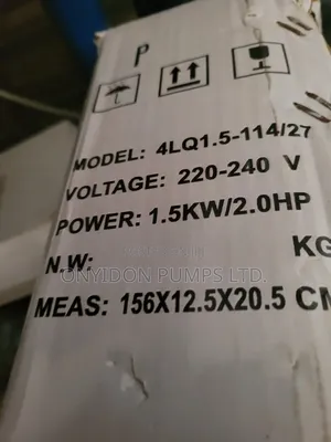 Lorenzi Submersible Pump 2hp
