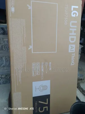 Lg 75inches Ultra Slim Frameless Smart Tv