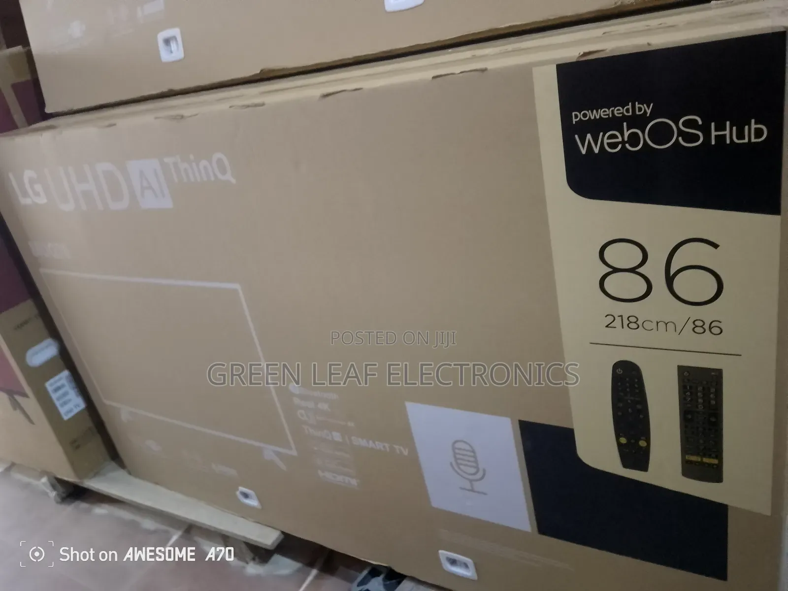 Lg 86inches Webos Version Smart Television