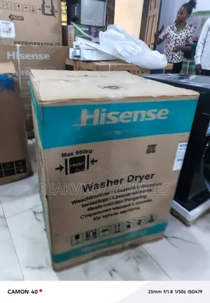 Dual Purpose Hisense Washing Machine 12kg