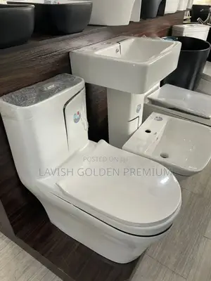 Original England Water Closet Black and White