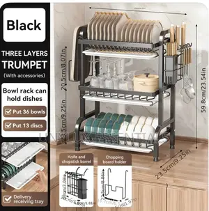 3tiers Quality Dish Rack