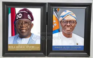 Buy Official Portrait Frames Of President Tinubu And Governors