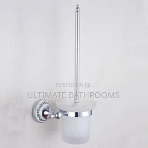 High Quality Chrome Wall Mounted Toilet Brush