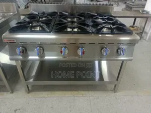 Homepoint 6burner Gas Cooker With Under-Shelve ( Made in Turkey)