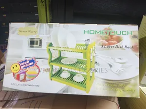 Quality 3 Layer Plastic Plates Rack