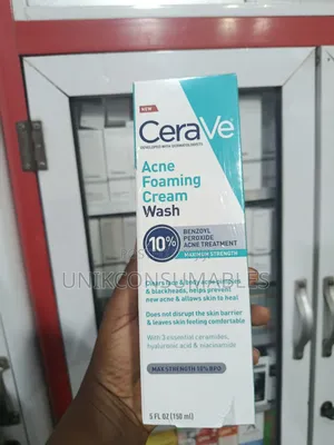 Cerave Acne Foaming Cream Wash Cleanser 150 Ml
