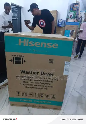 Hisense 12kg Front Door Wash Dry System